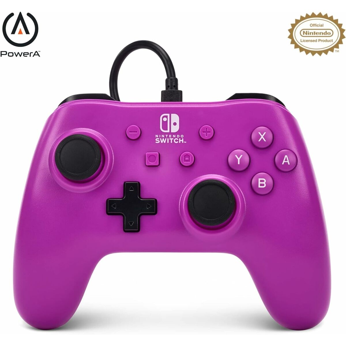 Pad do gier/ Gamepad Powera GRAPE Fioletowy Nintendo Switch